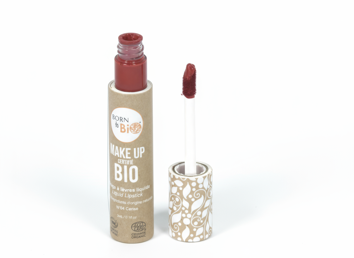 Rouge à Lèvres Liquide Bio - Couleur Intense Longue Tenue