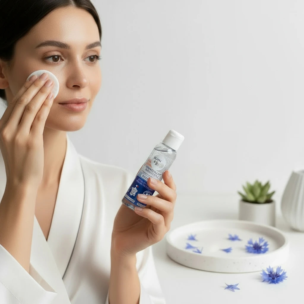 Démaquillant Waterproof Biphasé Yeux Bleuet Bio - Efficacité Extrême