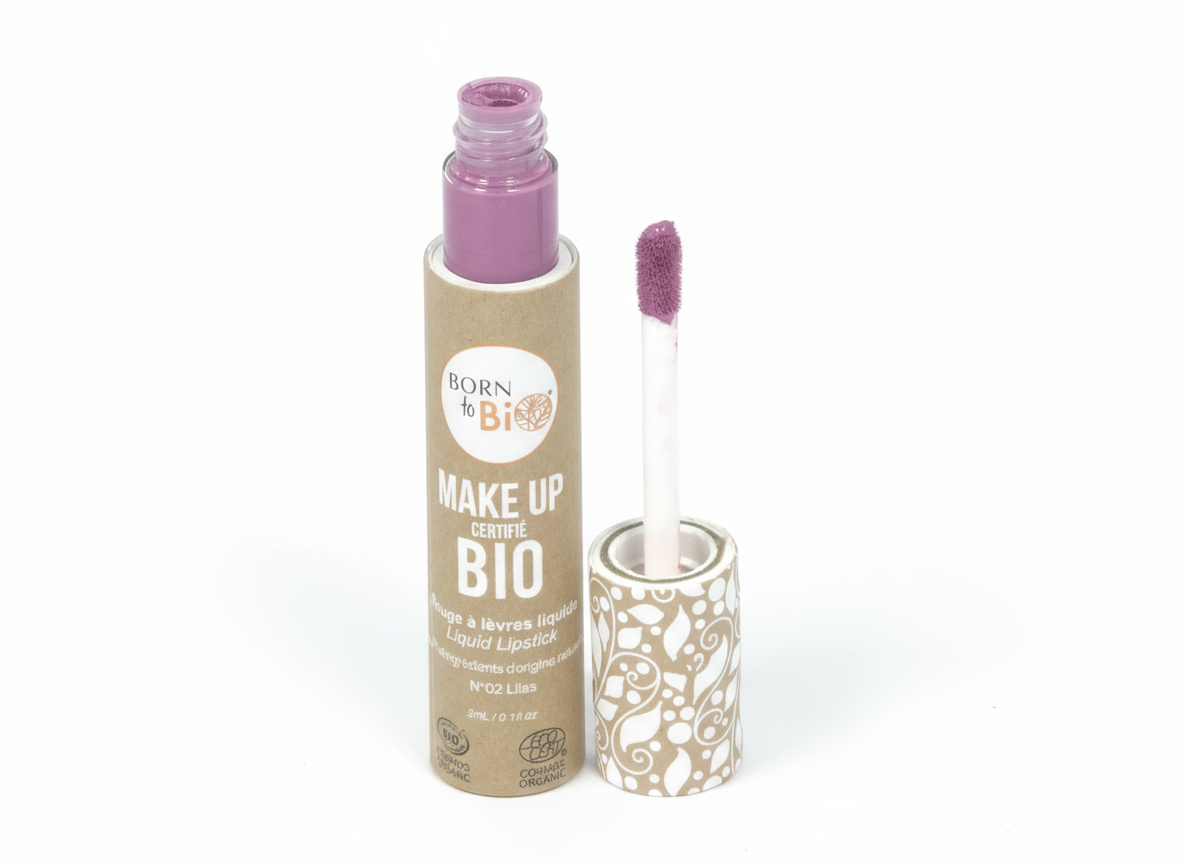 Rouge à Lèvres Liquide Bio - Couleur Intense Longue Tenue