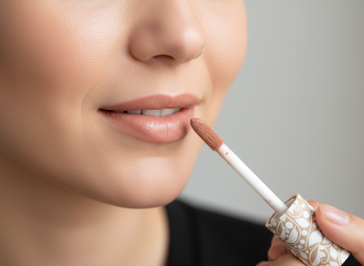 Rouge à Lèvres Liquide Bio - Couleur Intense Longue Tenue