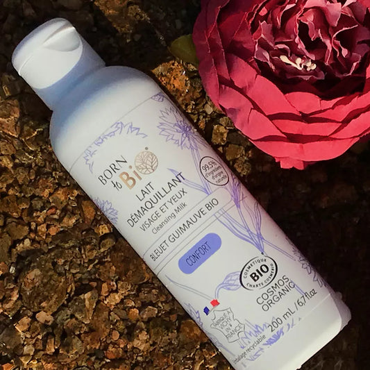 Lait Démaquillant Confort Bleuet Bio - Douceur Apaisante