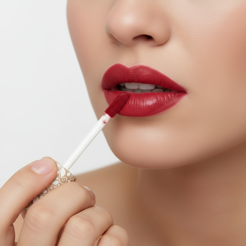 Rouge à Lèvres Liquide Bio - Couleur Intense Longue Tenue