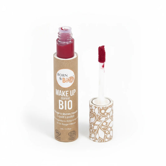 Rouge à Lèvres Liquide Bio - Couleur Intense Longue Tenue
