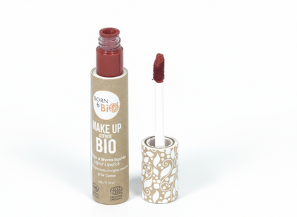 Rouge à Lèvres Liquide Bio - Couleur Intense Longue Tenue