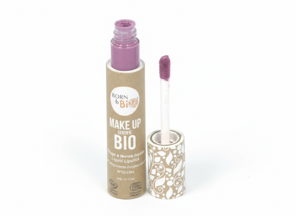 Rouge à Lèvres Liquide Bio - Couleur Intense Longue Tenue
