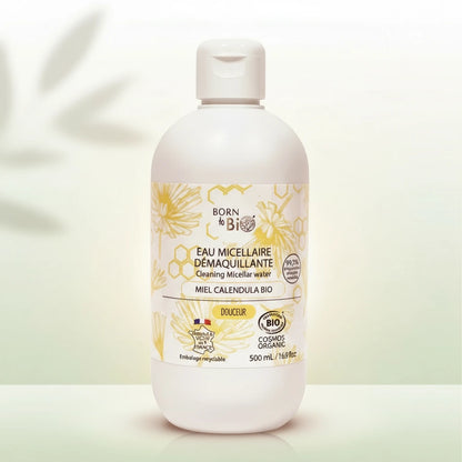 Eau Micellaire Miel Calendula Bio - Douceur Apaisante 3 en 1